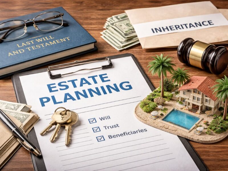 Timeshare estate planning documents showing inheritance and long-term obligations